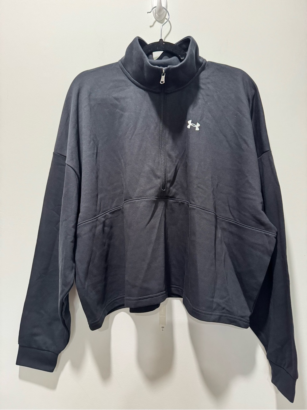 Under Armour Women's Black Half-Zip Pullover | Very Good Condition